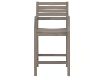 RELAIS - Teak stool by JANUS et Cie - view 3